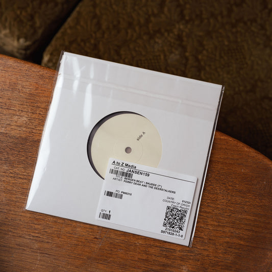 Perry Dear & The Deerstalkers - Bergen Beat i skuddet (7" Vinyl) Signed Test Pressing