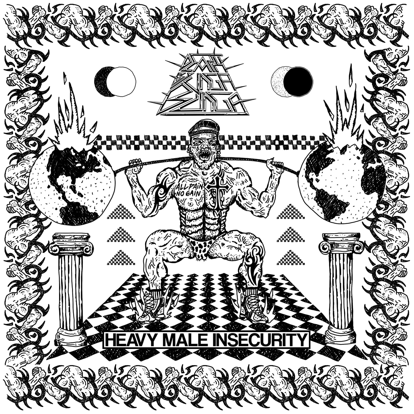 Death By Unga Bunga - Heavy Male Insecurity (LP)