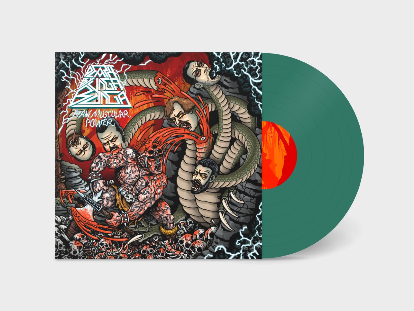 Death By Unga Bunga - Raw Muscular Power (LP)