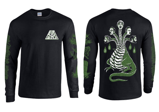 Death By Unga Bunga - Raw Muscular Power (Tender Green LP) + Black Long Sleeve