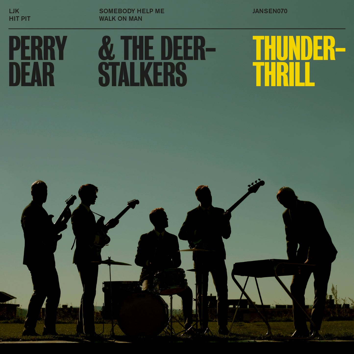 Perry Dear & The Deerstalkers - Thunderthrill (7" Vinyl)