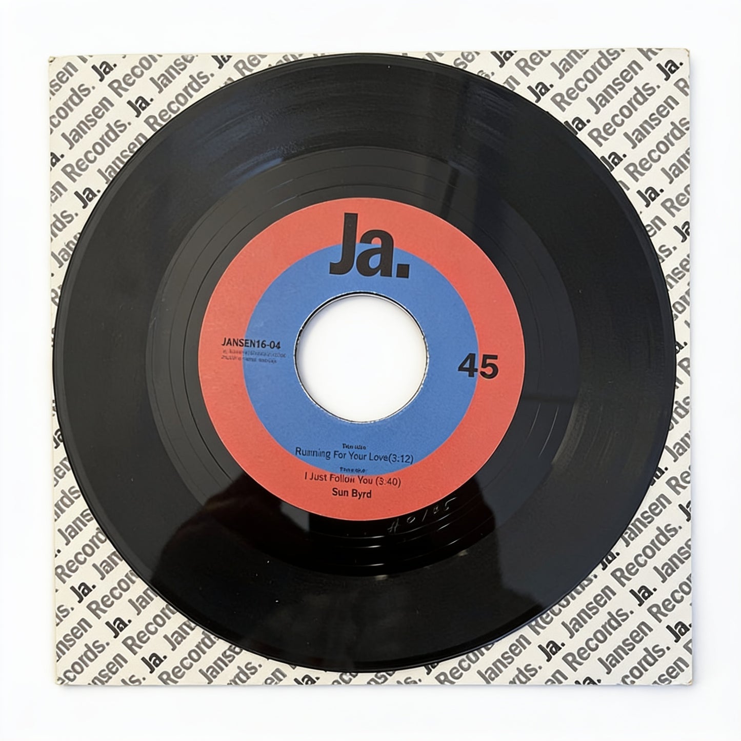 Sūn Byrd - Running for Your Love / I Just Follow You 7"