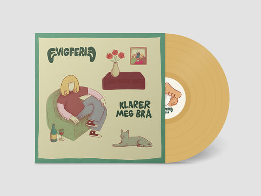 Evig Ferie - Klarer meg bra (LP Yellow)