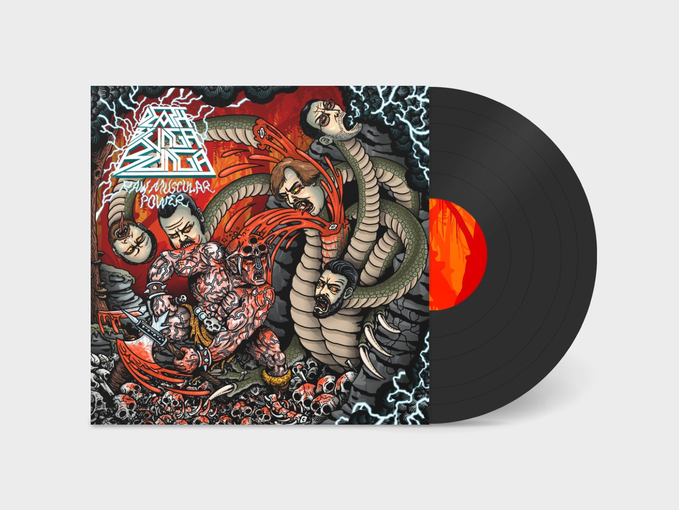 Death By Unga Bunga - Raw Muscular Power (LP) PRE-ORDER