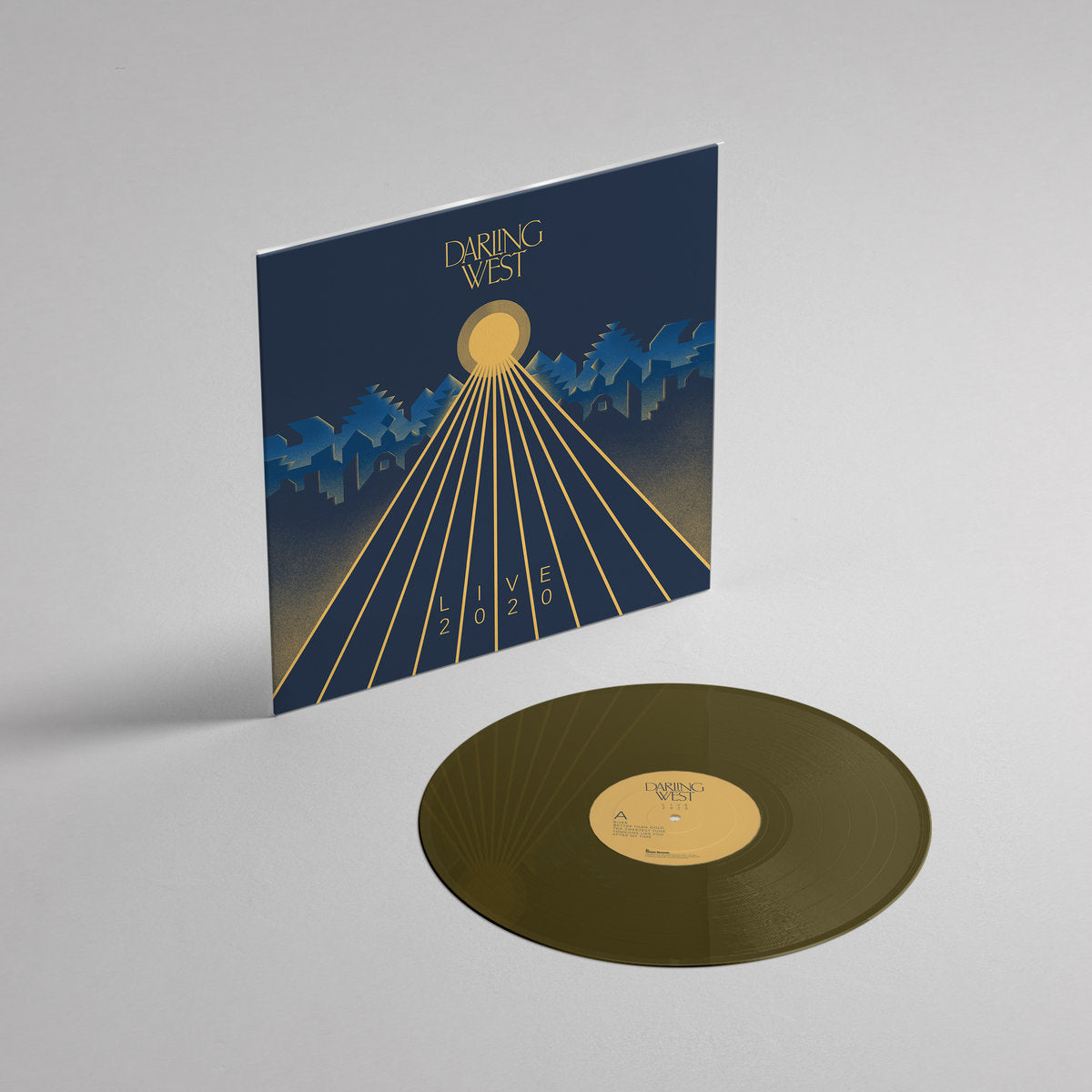 Darling West - Live 2020 (Gold LP)