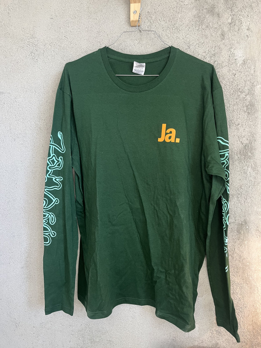 JANSEN RECORDS - Logo (Green Longsleeve)